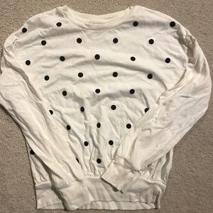 Cream Polka Dot Shirt